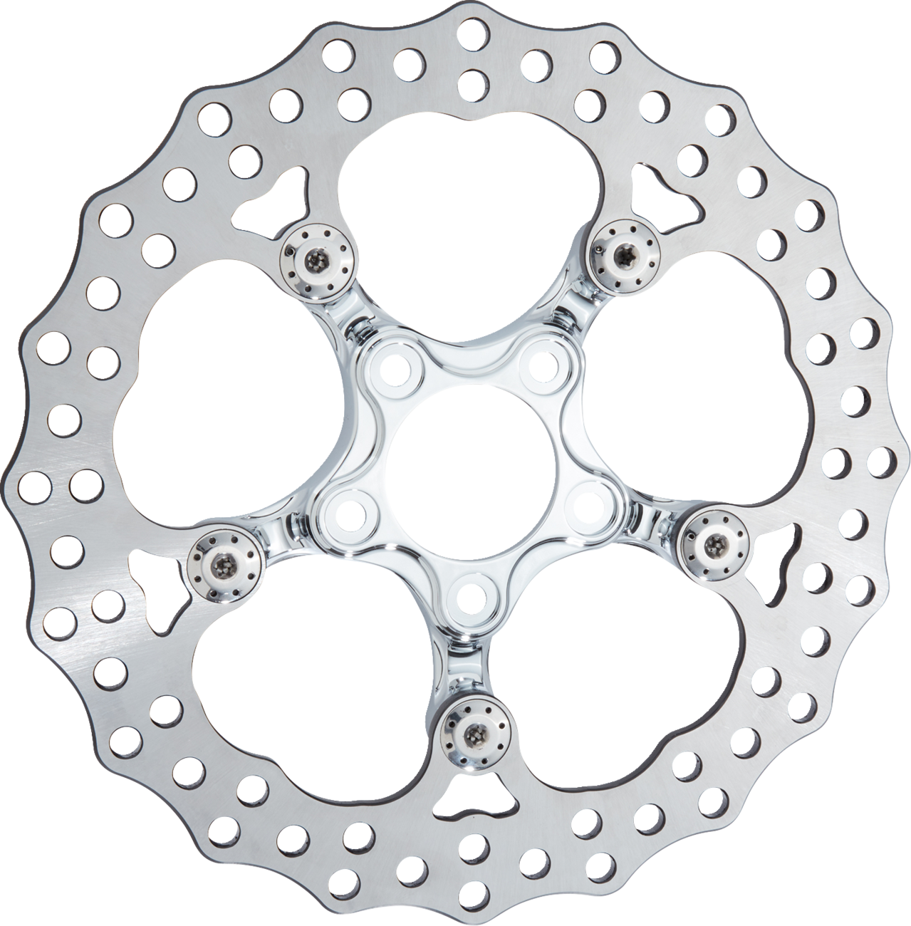 ARLEN NESS Spider Rotor - 12-19/32" / Chrome / Front 1710-4774