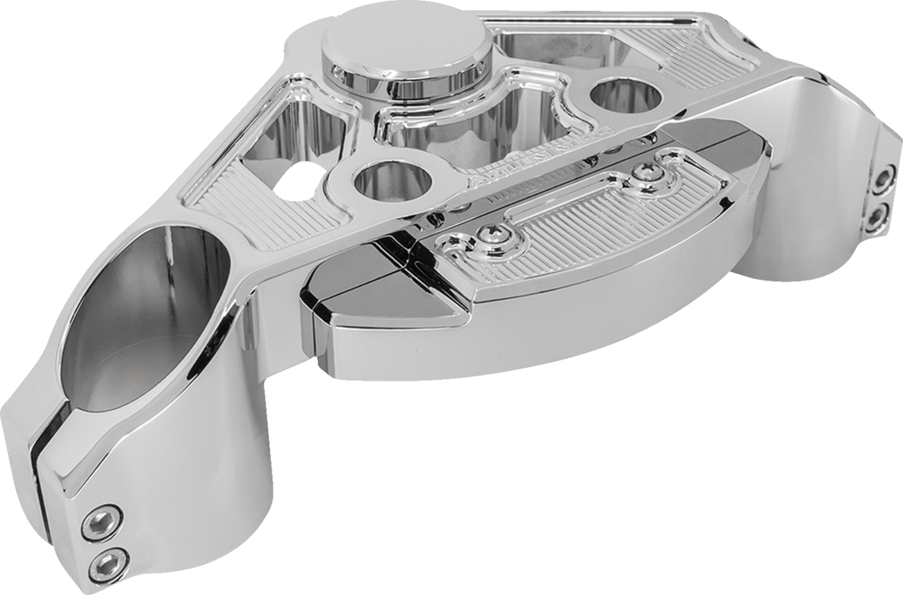 ARLEN NESS Triple Tree - Chrome / +2 " 0408-0441