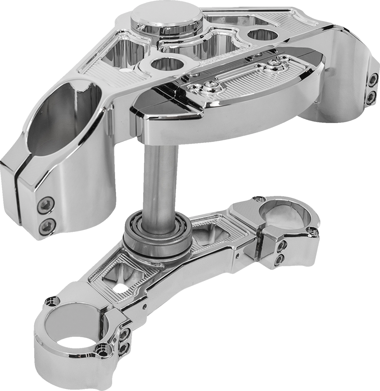 ARLEN NESS Triple Tree - Chrome / + 2" 0408-0443