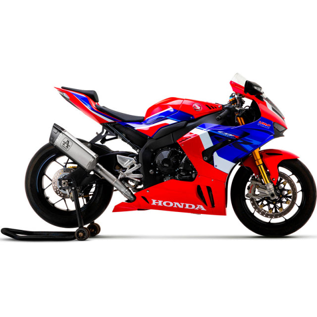 71005PT Arrow Pista Slip-on Exhaust, Titanium for Honda CBR1000RR-R 2020-2023