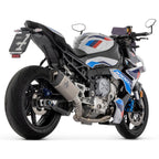 71006PT Arrow Pista Slip-on Racing Exhaust, Titanium for BMW M1000R/RR 20-26