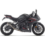 71069PR Arrow CBR650R /CB 650 R 2024- 2025 Pro-Race Racing Full Exhaust TITANIUM PRO-RACE SILENCER + STAINLESS STEEL COLLECTORS