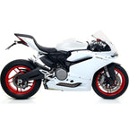 Arrow PAIR OF ARROW WORKS RACING TITANIUM EXHAUST MUFFERS DUCATI PANIGALE 959 (2016-2019) - EURO 5 71144pk