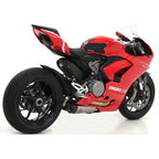 Arrow Panigale V2 955cc 2020 -2024/Streetfighter V2 22/24 Racing Titanium Work Exhaust (R+L) With Welded Stainless Steel Link Pipe 71160pk