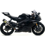 71197CKZ Arrow Competition Evo Full Exhaust, Titanium for Yamaha YZF-R6 2017-2025