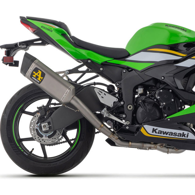 71208PTZ Arrow full Exhaust COMPETITION PISTA Titanium STEEL COLLECTORS for ZX-6R 636 2024-25