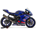 71218CKZ Arrow INDY RACE EVO Competition for Yamaha YZF-R6 17-25 Full System Exhaust, Titanium