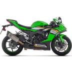 71509PTN Arrow Slip-on Exhaust Titanium Dark for ZX-6R 636 2024-25 Pista WITH WELDED LINK-PIPE