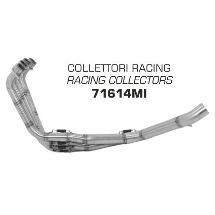 71614MI Arrow Racing Exhaust Collector for Honda CB650F/CBR650F 2014-2018