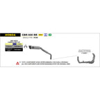 71784MI Arrow CBR600RR 2024 - 2025 Racing header Collector for Honda