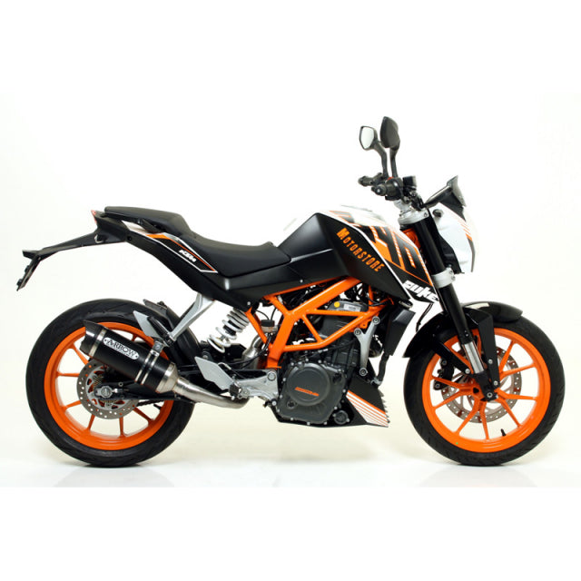 71813AKN Arrow Street Thunder Exhaust, Aluminium for KTM RC 125 / RC 390 Duke 390 13-16