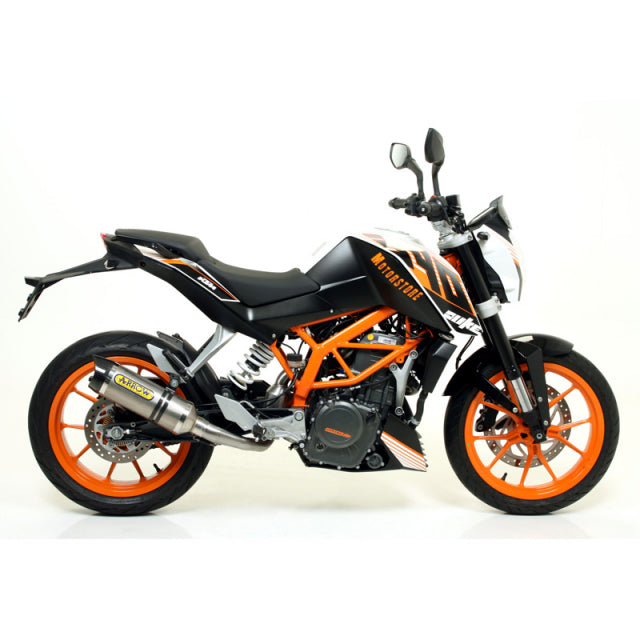 71813AK Arrow Street Thunder Exhaust, Aluminium for KTM RC 125 / 390, Duke 390 2013-2016