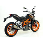 71813AK Arrow Street Thunder Exhaust, Aluminium for KTM RC 125 / 390, Duke 390 2013-2016