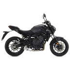 Arrow Homologated Aluminum Silencer With Carbon Endcap Yamaha Mt-07 21-24 71930ak