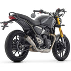 Arrow Exhaust Pro-Race Slip-On Exhaust, Nichrome For Triumph Scrambler 400/Speed 400 24- 25 71974pri