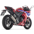 71980PK Arrow Indy Race EVO Slip-on Exhaust, Titanium for Honda CBR500R 24-25