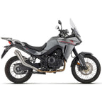 72002DR Arrow 72002DR Dakar Replica Racing Exhaust, Nichrome for Honda XL750 Transalp 23-24