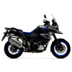 72502SK Arrow Suzuki V-Strom 1000 /1050 2017-2025 Homologated Titanium Sonora Silencer With Carbon Endcap