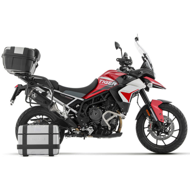 IN STOCK OPEN BOX 72505VAN Arrow Veloce Homologated Slip-on Exhaust for sidebags for Tiger 850 20-24 /900 20-23