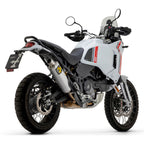 IN STOCK OPEN BOX Arrow Indy Race Slip-on Exhaust, Aluminum for Ducati DesertX 950 2022-2024 72638AO