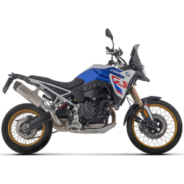 72653pk Arrow BMW F900GS & Adventure 2024-current Indy Race Evo Slip-on Exhaust, Titanium for BMW F900GS & Adv '4-25