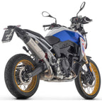 72653pk Arrow BMW F900GS & Adventure 2024-current Indy Race Evo Slip-on Exhaust, Titanium for BMW F900GS & Adv '4-25