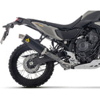 72662AON Arrow Indy Race Exhaust slip on Aluminum Dark for Yamaha Tenere 700 2025