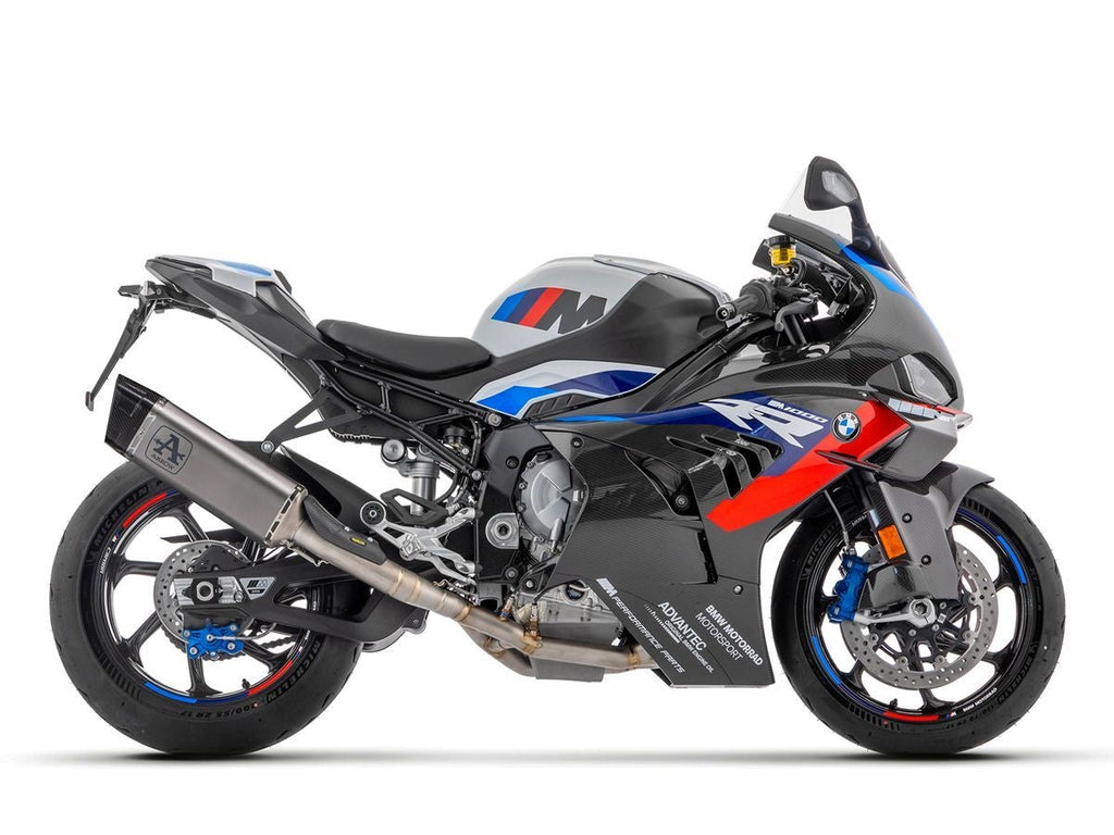 71204PTZ Arrow Competition EVO-2 Full System Exhaust Titanium with Stainless Steel Collector for BMW S1000RR /M1000RR 2020 - 2024