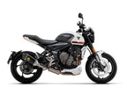71501VAN Arrow Veloce Exhaust System Triumph Trident 660 2021-2024