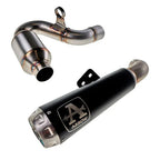 Arrow Pro-Race BMW F900 R/XR 2020-2024 Black Stainless Steel Exhaust 71915prn + 71729MI