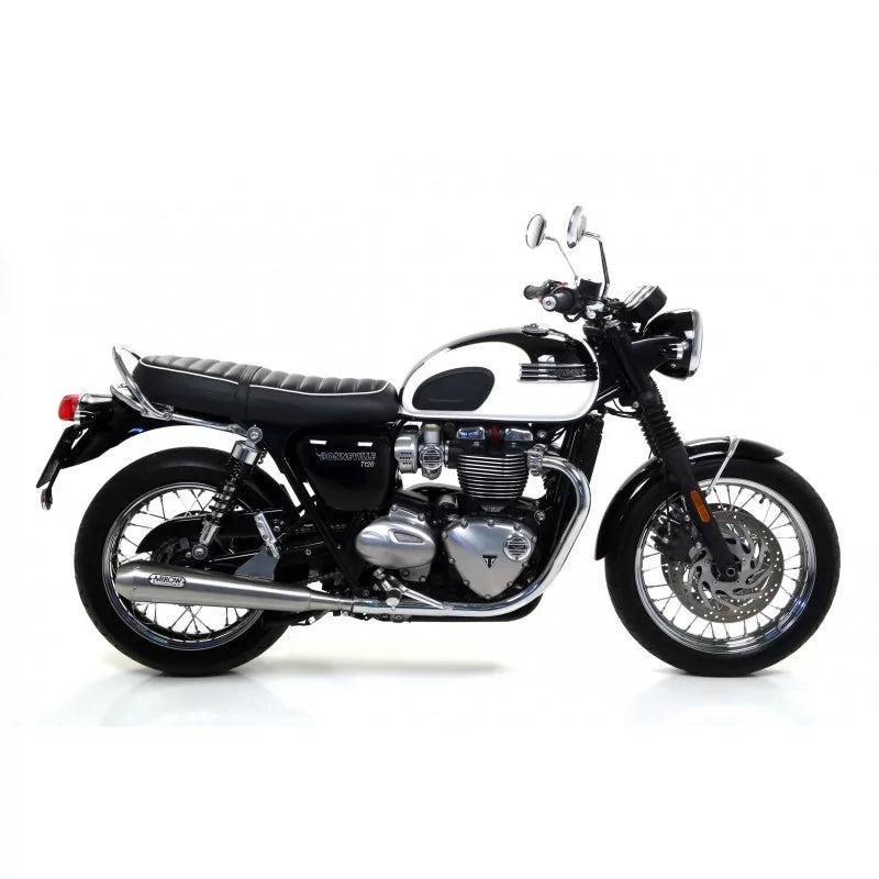 71853PRI Arrow Pro-Racing Exhausts, Stainless Steel for Triumph Bonneville 100/T120 2016