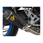 71979PKN Arrow Works HOMOLOGATED NICHROM "DARK" full system with Catalytic converter SUZUKI GSX-8S /R 2022-2025
