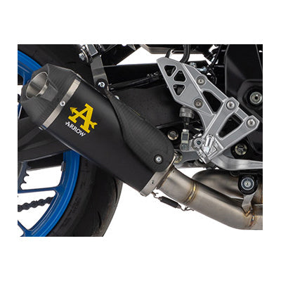 71979PKN Arrow Works HOMOLOGATED NICHROM "DARK" full system with Catalytic converter SUZUKI GSX-8S /R 2022-2025