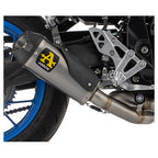 71956PKW Arrow Full System Exhaust, for Suzuki GSX-8S 2023 - 2024 - 2025 Works Titanium muffler