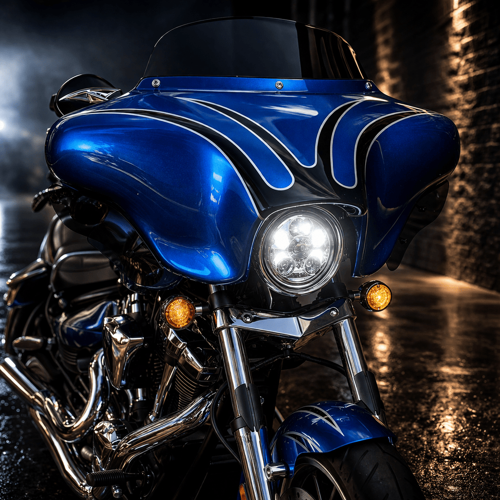 Eagle Lights 5 3/4" LED Headlight for Yamaha XVS650, Bolt, Raider, Road Star, Stryker Models