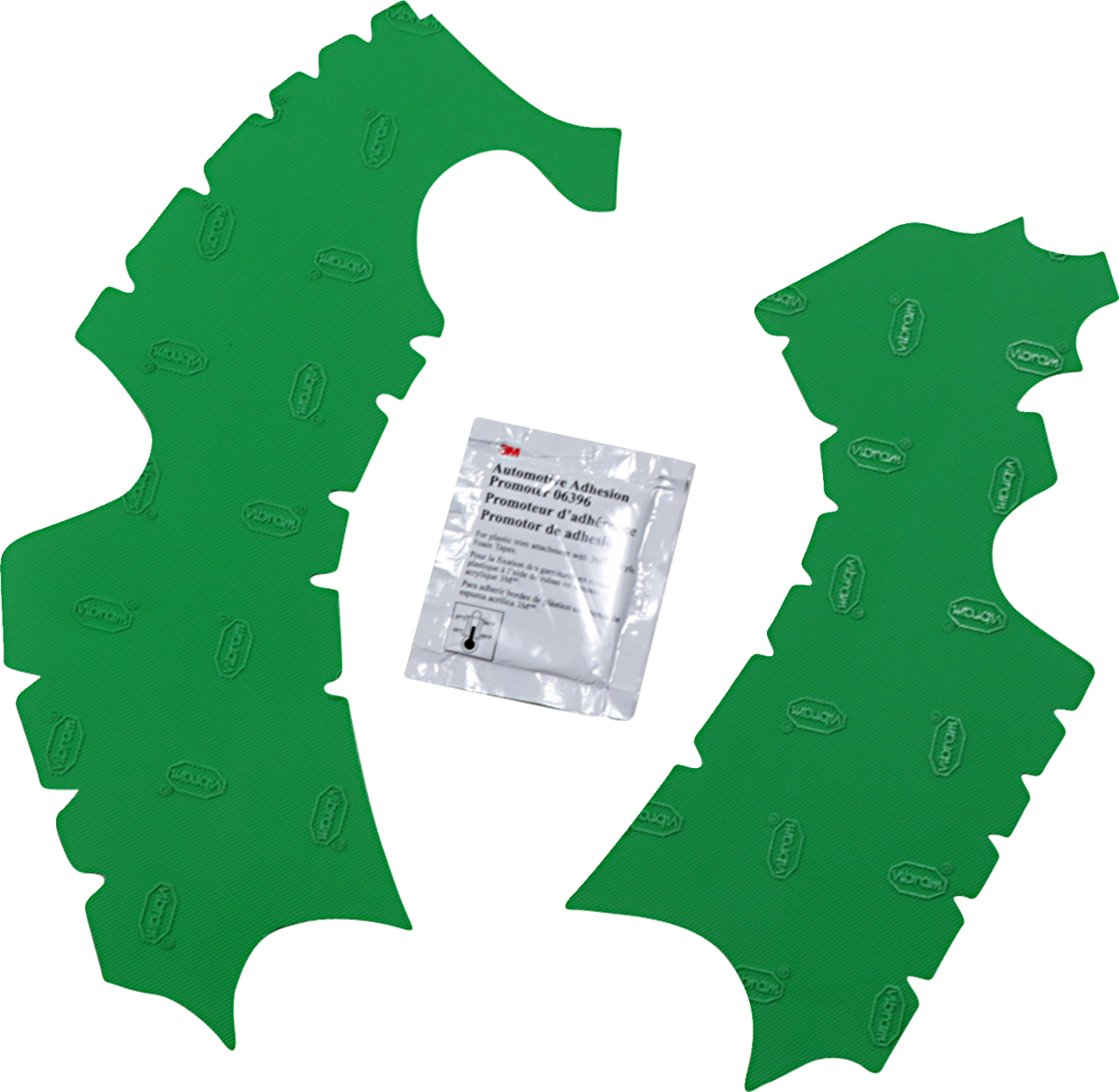 ATHENA Frame Pads - Green / Kawasaki / KX '13-'19 0505-1846