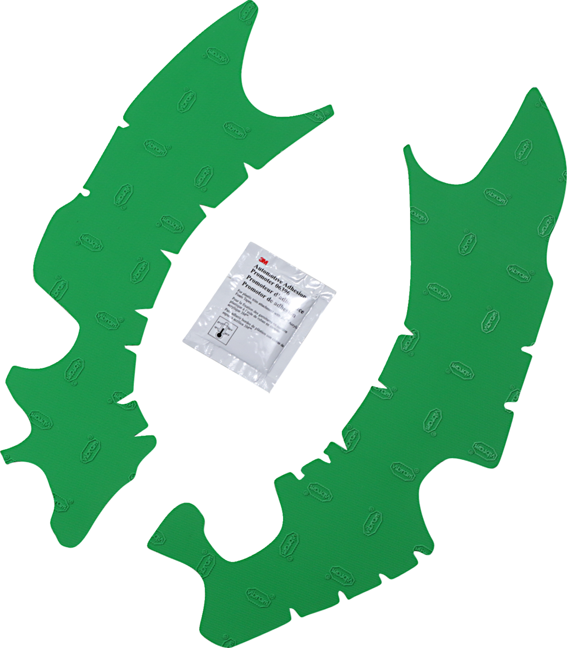 ATHENA Frame Pads - Green / Kawasaki / KX '13-'19 0505-1848