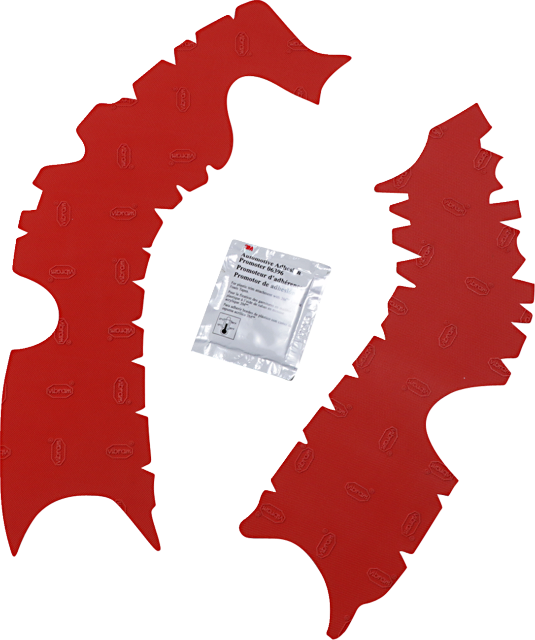 ATHENA Frame Pads - Red / Honda / CRF '19 0505-1844
