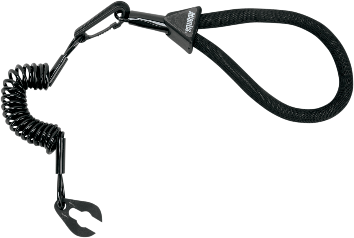 ATLANTIS Wrist Lanyard - Black/Black / Yamaha A-8147