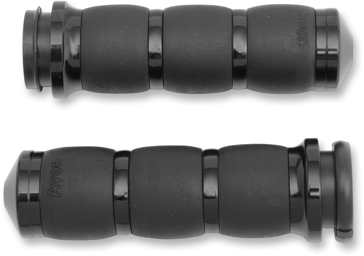 AVON GRIPS 3-Ring Velvet Air Grips - TBW / Black 0630-0972
