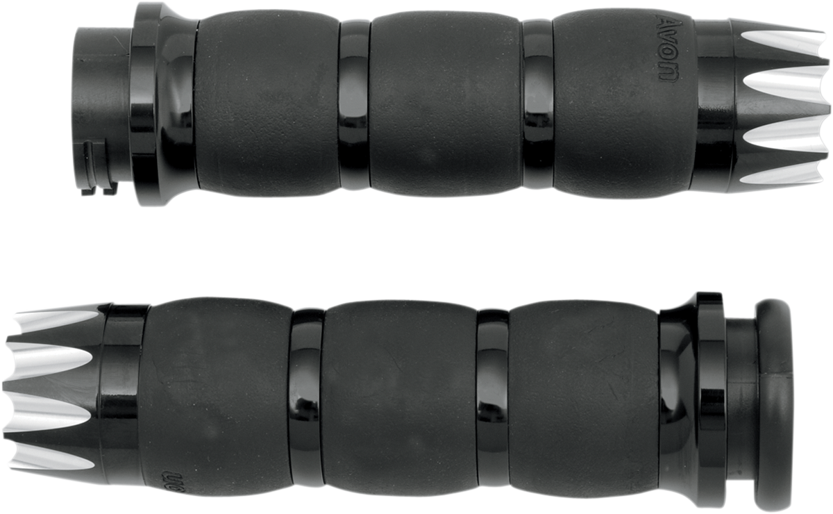 AVON GRIPS Excalibur Velvet Air Grips - Black 0630-1196