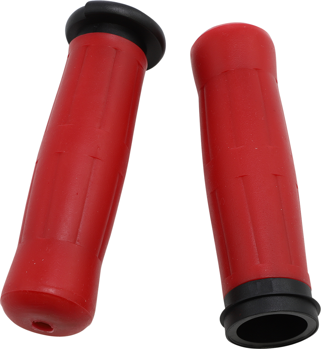 AVON GRIPS Old School Rubber Grips - Throttle-By-Wire / Red 0630-2798