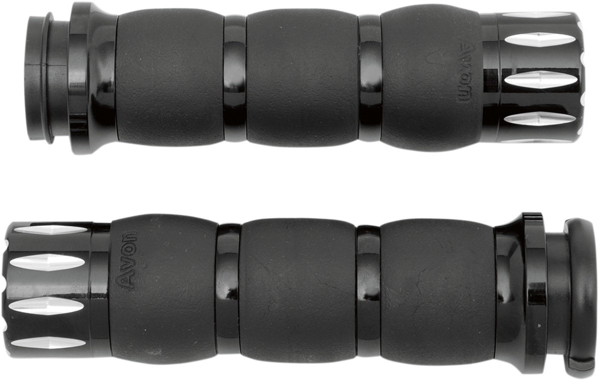 AVON GRIPS Rival Velvet Air Grips - TBW / Black 0630-1205