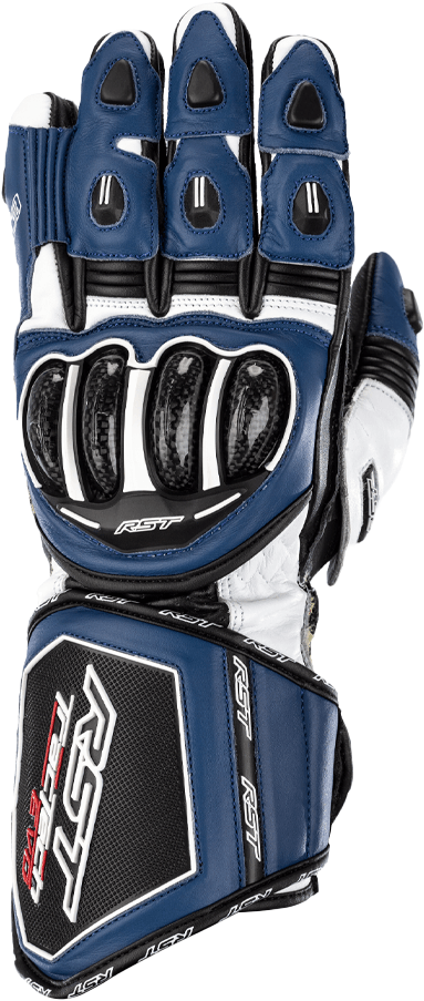 RST Tractech EVO 4 CE Glove - Blue / White / Black - View 15