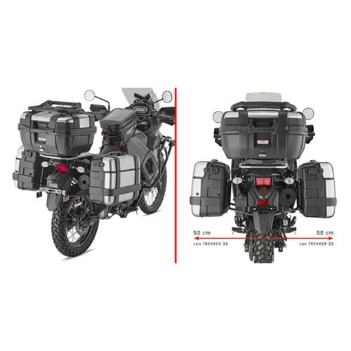 GIVI PL4133 Sidecase Hardware for Kawasaki KLR650 S