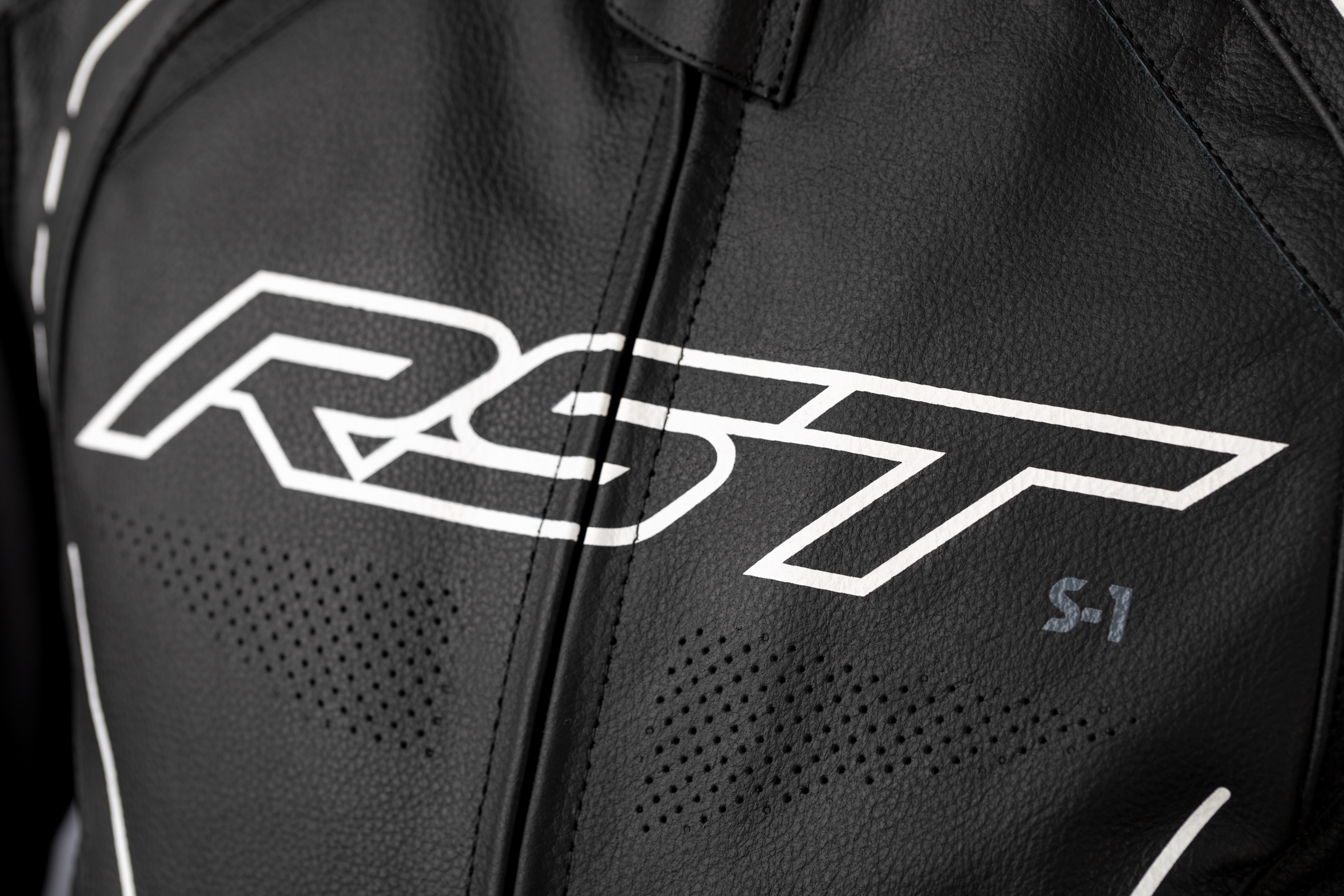 RST S1 CE Jacket - Black / Black / White - View 3