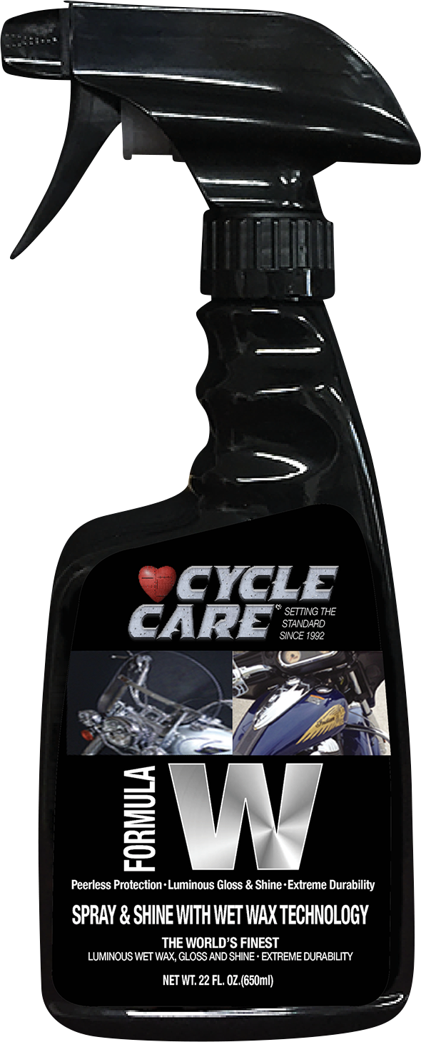 CYCLE CARE FORMULAS Formula W Wax Spray - 22 U.S. fl oz. 3716-0001