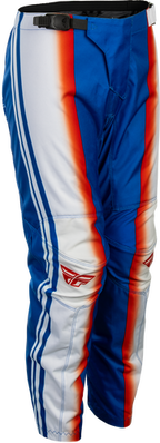 FLY Racing Youth F-16 Raze Pants (2027) - Red / White / Blue - View 25
