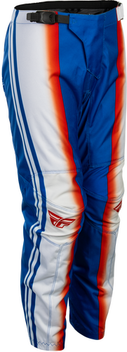 FLY Racing Youth F-16 Raze Pants (2027) - Red / White / Blue - View 25