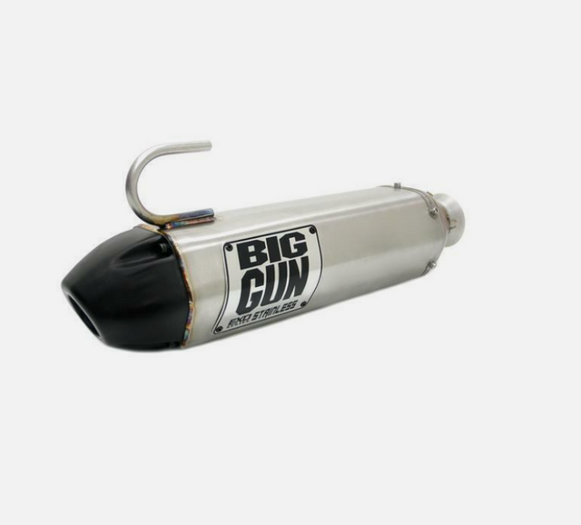 14-7502 Big Gun 09-13 Polaris Ranger 700/XP/HD/EFI/EPS EXO Stainless Slip On Exhaust